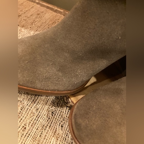 Tory Burch Contraire Suede 90mm Knee Boots, River Rock Size‎ 9 MSRP: $525.00 - Picture 11 of 16